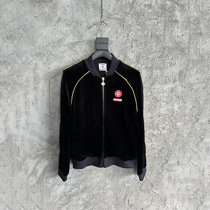 casablanca chenille track jacket